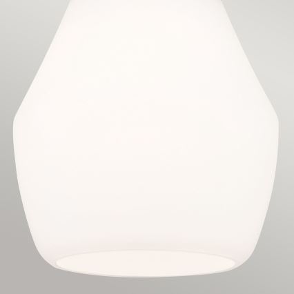 Kichler - Lysekrone på stang DEELA 1xE27/60W/230V Ø 17,8 cm sort