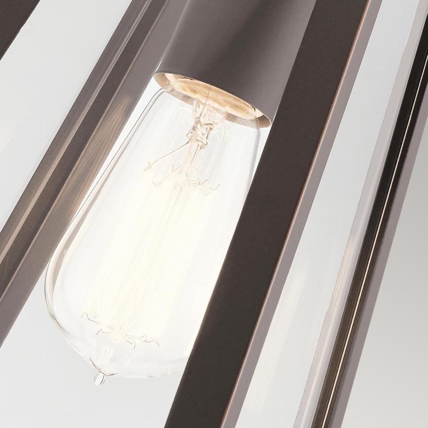 Kichler - Udendørs væglampe DELISON 1xE27/60W/230V IP44