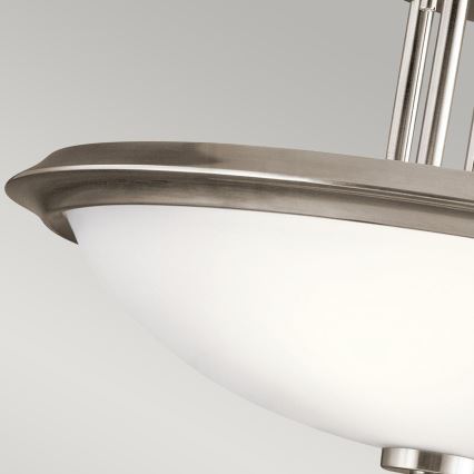 Kichler - Loftlampe DREYFUS 3xE27/60W/230V mat krom
