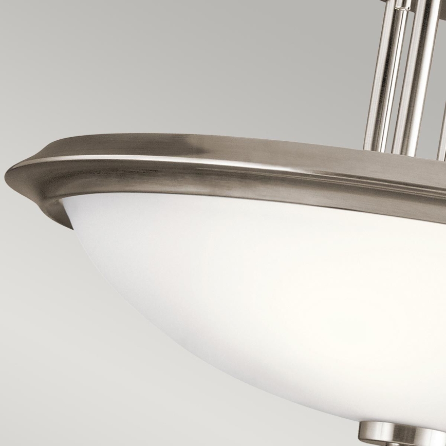 Kichler - Loftlampe DREYFUS 3xE27/60W/230V mat krom