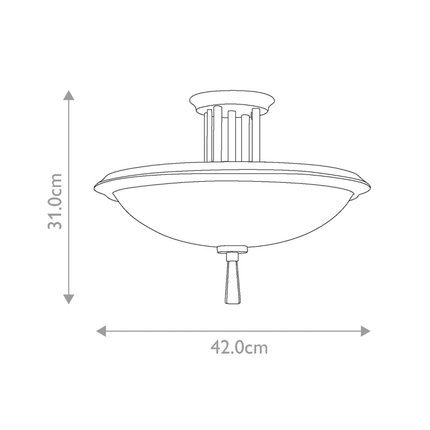 Kichler - Loftlampe DREYFUS 3xE27/60W/230V bronze