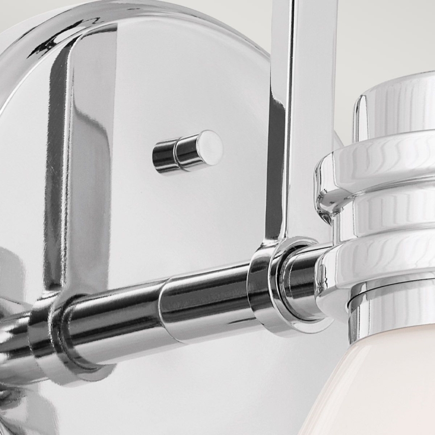 Kichler - LED Væglampe til badeværelse FARUM 1xG9/3W/230V IP44 skinnende krom