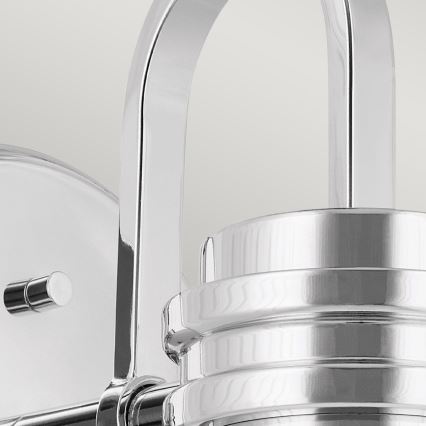 Kichler - LED Væglampe til badeværelse FARUM 1xG9/3W/230V IP44 skinnende krom