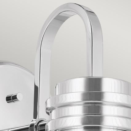 Kichler - LED Væglampe til badeværelse FARUM 1xG9/3W/230V IP44 skinnende krom