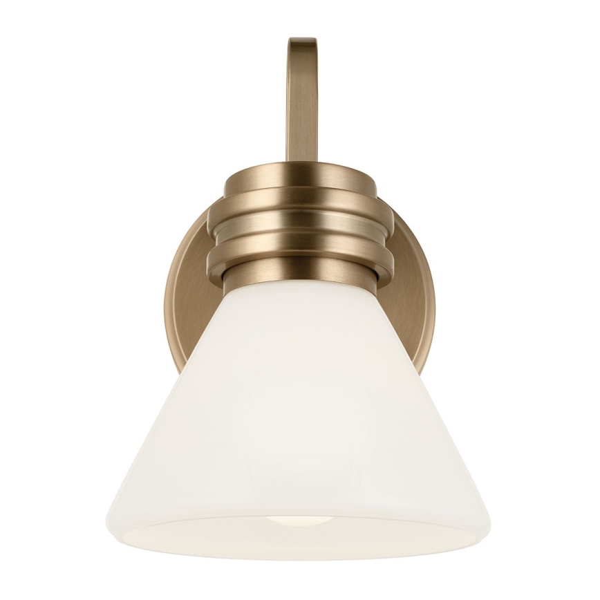Kichler - LED Væglampe til badeværelse FARUM 1xG9/3W/230V IP44 messing
