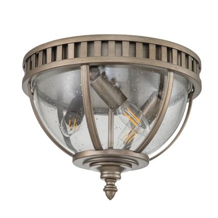 Kichler - Udendørs loftlampe HALLERON 3xE14/40W/230V IP44