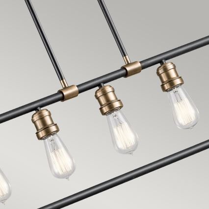 Kichler - Pendellampe IMAHN 5xE27/60W/230V