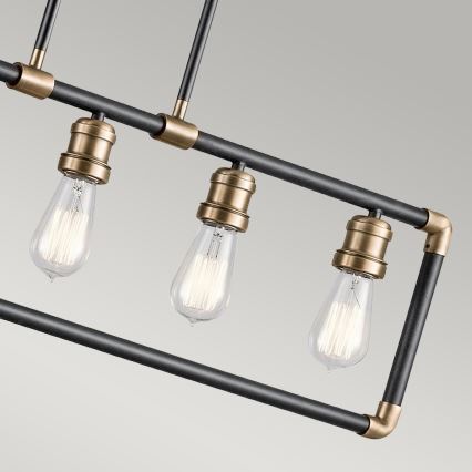 Kichler - Pendellampe IMAHN 5xE27/60W/230V