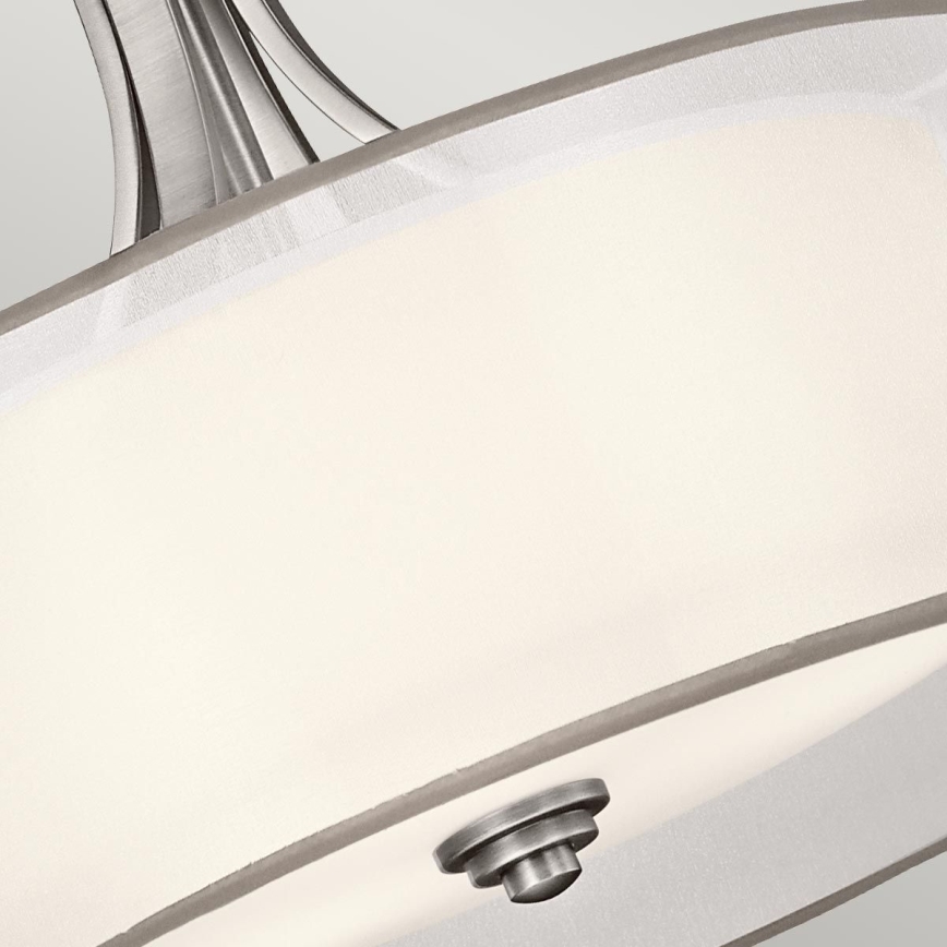 Kichler - Kædeophængt lysekrone LACEY 4xE27/60W/230V mat krom