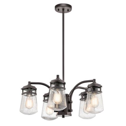 Kichler - Udendørs pendel LYNDON 5xE27/60W/230V IP44