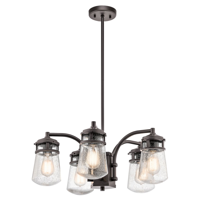 Kichler - Udendørs pendel LYNDON 5xE27/60W/230V IP44