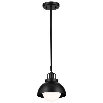 Kichler - Væglampe NIVA 1xE27/40W/230V sort