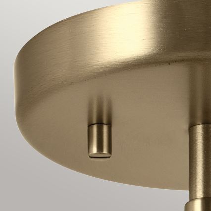 Kichler - Væglampe NIVA 1xE27/40W/230V messing