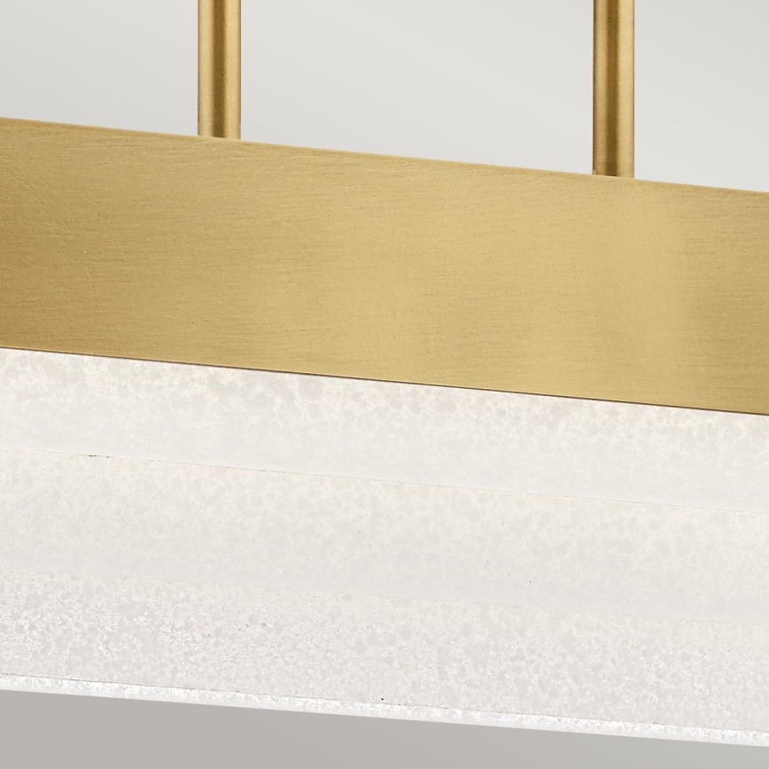 Kichler - LED-pendel med stang SERENE LED/40W/230V guld