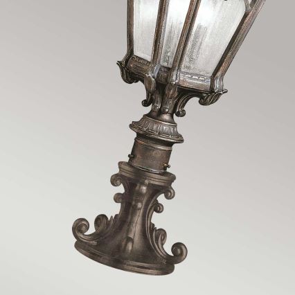 Kichler - Udendørslampe TOURNAI 2xE14/60W/230V IP44 bronze