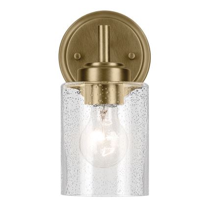 Kichler - Væglampe WINSLOW 1xE27/60W/230V messing