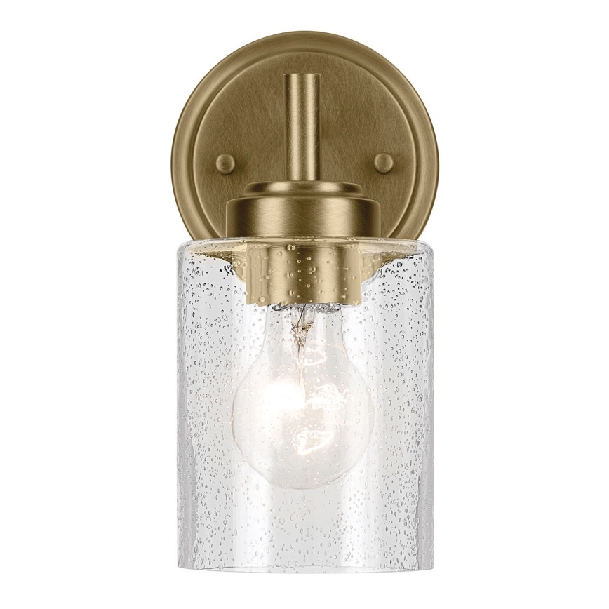 Kichler - Væglampe WINSLOW 1xE27/60W/230V messing