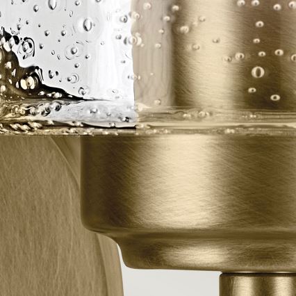Kichler - Væglampe WINSLOW 1xE27/60W/230V messing