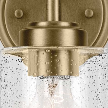 Kichler - Væglampe WINSLOW 1xE27/60W/230V messing