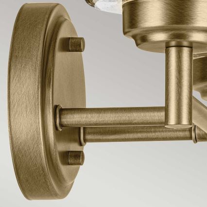 Kichler - Væglampe WINSLOW 2xE27/60W/230V messing