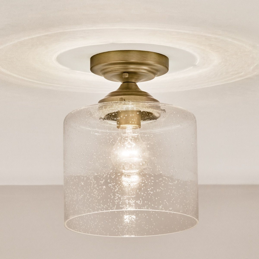 Kichler - Loftlampe WINSLOW 1xE27/60W/230V diameter 21,6 cm messing