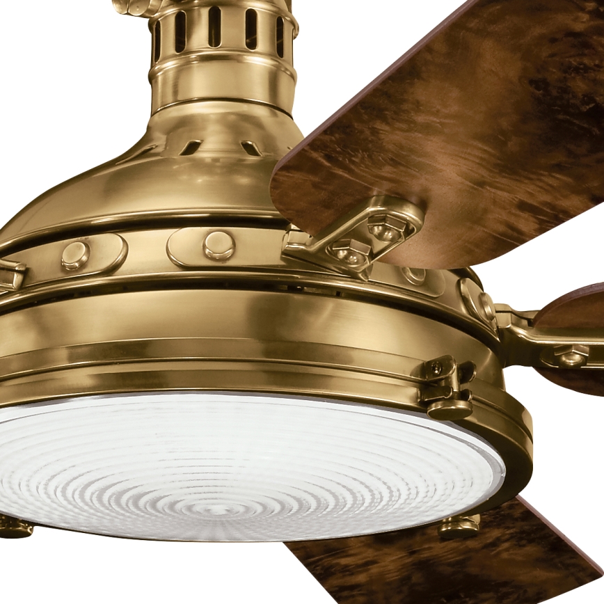 Kichler - LED loftventilator dæmpbar HATTERAS LED/16W/230V + fjernbetjening