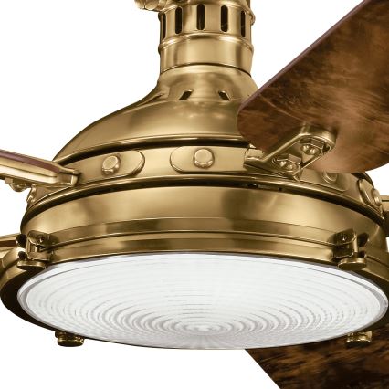 Kichler - LED loftventilator dæmpbar HATTERAS LED/16W/230V + fjernbetjening