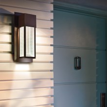 Kichler - LED Udendørs væglampe SOREL 1xGU10/7W/230V IP44 antracit