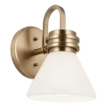 Kichler - LED Væglampe til badeværelse FARUM 1xG9/3W/230V IP44 messing