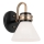 Kichler - LED Væglampe til badeværelse FARUM 1xG9/3W/230V IP44 sort/messing