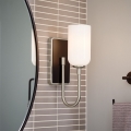 Kichler - LED væglampe til badeværelse SOLIA 1xG9/3W/230V IP44 mat krom