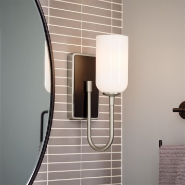 Kichler - LED væglampe til badeværelse SOLIA 1xG9/3W/230V IP44 mat krom