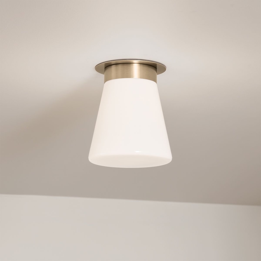Kichler - Loftlampe ALBERS 1xE27/40W/230V Ø 21,6 cm bronzefarvet