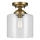 Kichler - Loftlampe WINSLOW 1xE27/60W/230V diameter 21,6 cm messing