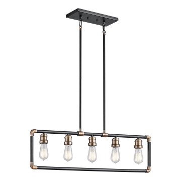 Kichler - Pendellampe IMAHN 5xE27/60W/230V