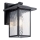 Kichler - Udendørs væglampe CAPPANNA 1xE27/60W/230V IP44 sort
