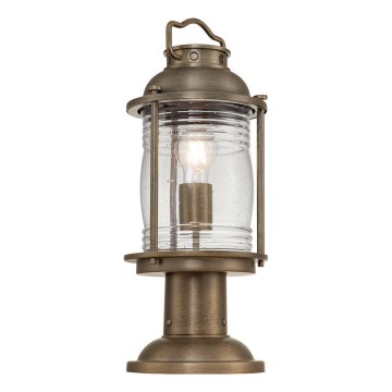 Kichler - Udendørslampe ASHLANDBAY 1xE27/60W/230V IP44 bronzefarvet