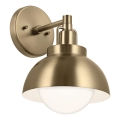 Kichler - Væglampe NIVA 1xE27/40W/230V messing