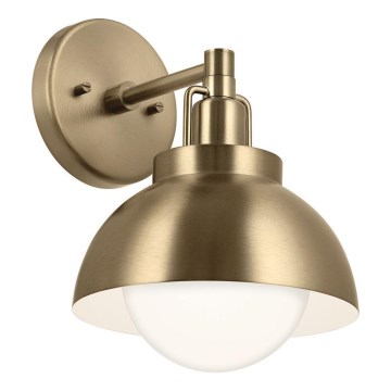 Kichler - Væglampe NIVA 1xE27/40W/230V messing