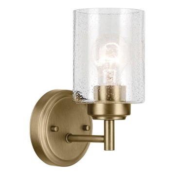 Kichler - Væglampe WINSLOW 1xE27/60W/230V messing
