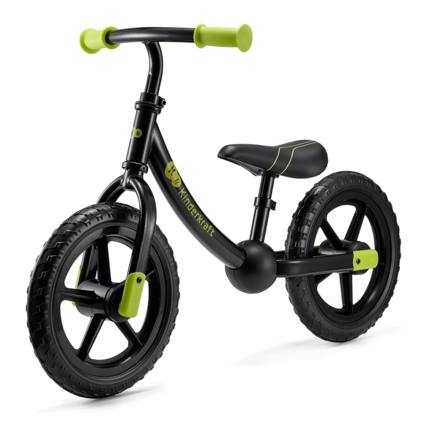KINDERKRAFT - 2WAY NEXT løbecykel, sort