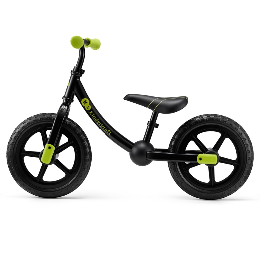 KINDERKRAFT - 2WAY NEXT løbecykel, sort