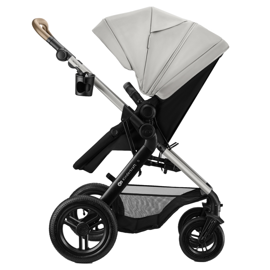KINDERKRAFT - 3-i-1 kombivogn MOOV 2 XL Air Grey
