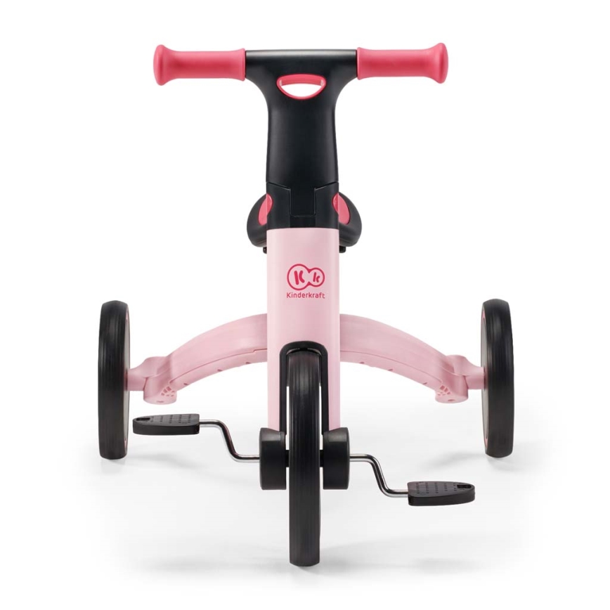 KINDERKRAFT - Børne løbecykel 3-i-1 4TRIKE pink