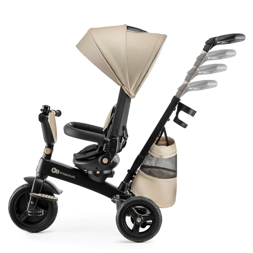 KINDERKRAFT - 5-i-1 børnetrehjuler EASYTWIST, beige