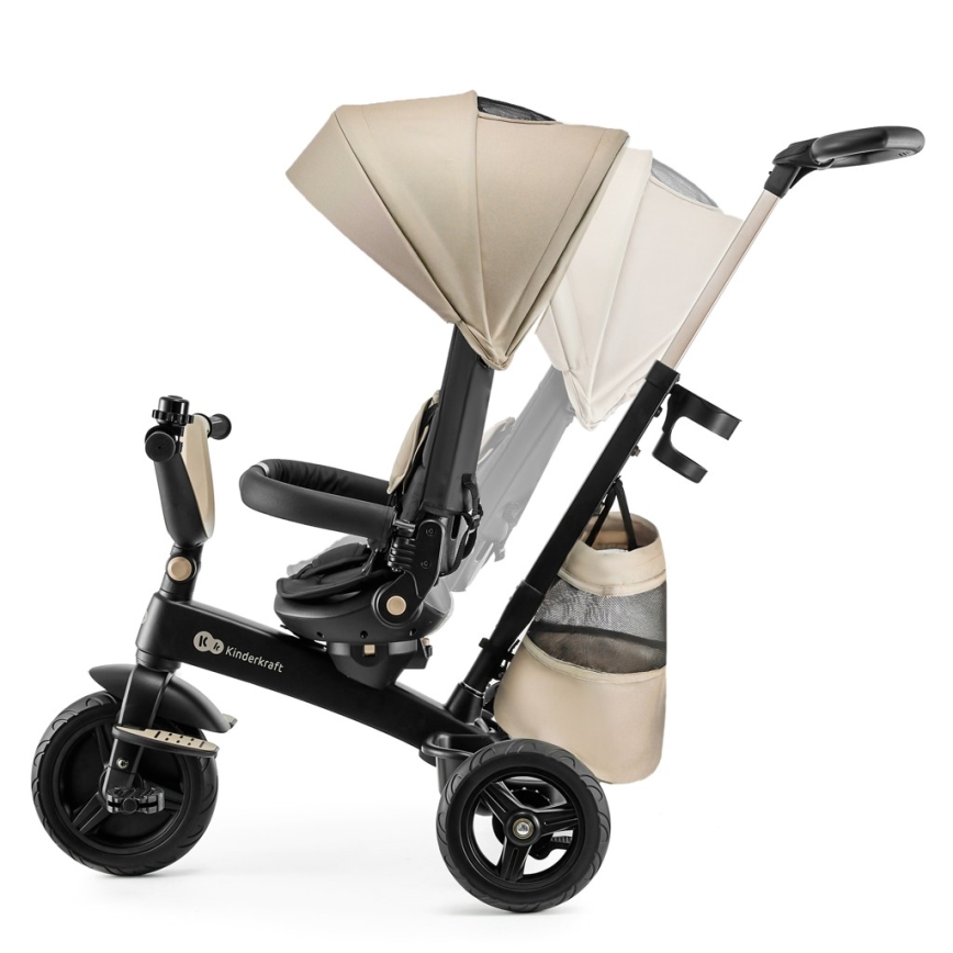 KINDERKRAFT - 5-i-1 børnetrehjuler EASYTWIST, beige