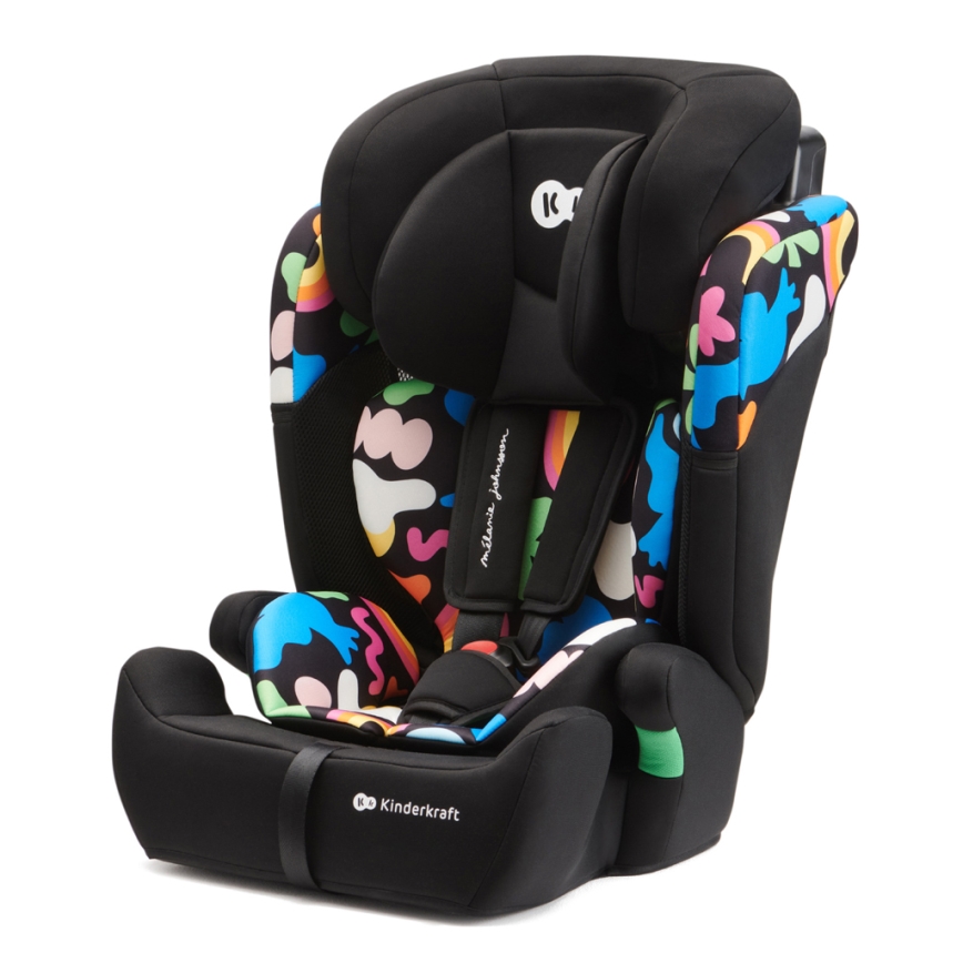 KINDERKRAFT - Autostol COMFORT UP i-Str. (76-150 cm) farverig