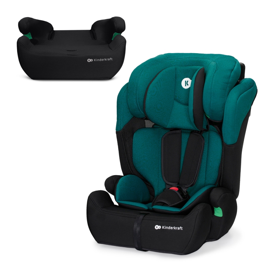 KINDERKRAFT - Autostol COMFORT UP i-Str. (76-150 cm) grøn