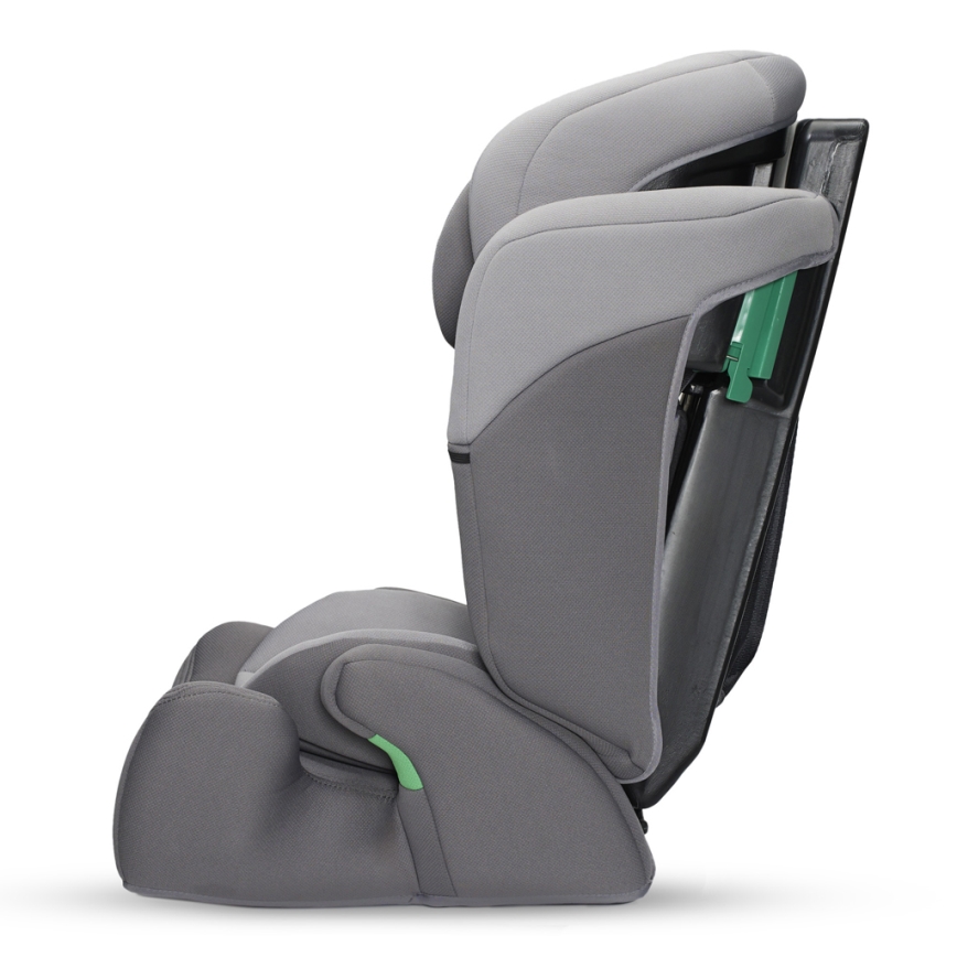 KINDERKRAFT - Autostol COMFORT UP i-Str. (76-150 cm) lysegrå