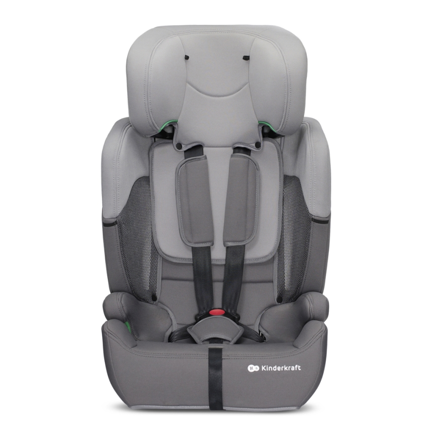 KINDERKRAFT - Autostol COMFORT UP i-Str. (76-150 cm) lysegrå